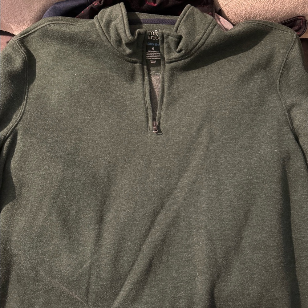 Men’s green, Craft and Barrow, long sleeve sweater